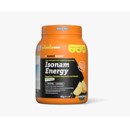 NAMEDSPORT Napój ISONAM ENERGY cytrynowy 480g