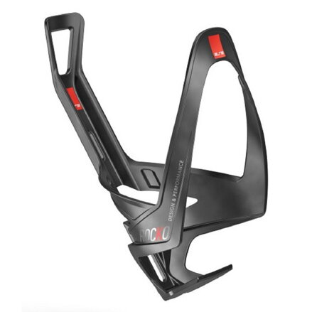 ELITE Koszyk ROCKO CARBON czarno/czerwony matowy