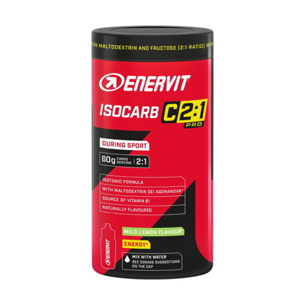 ENERVIT Napój ISOCARB C2:1 cytrynowy 650g