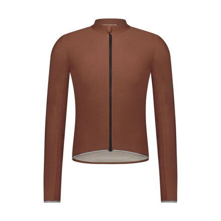 SHIMANO  Koszulka EVOLVE MERINO LONG brązowy
