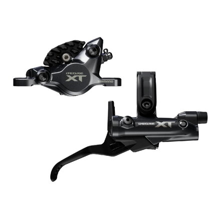 SHIMANO Brzda hydr. XT I-M8200 zadná čierna Post Mount 1700mm had.+plat. G05A