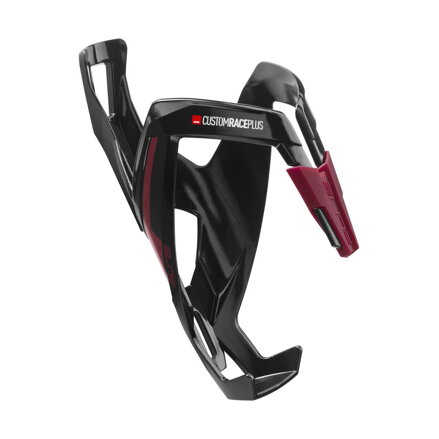 ELITE Koszyk CUSTOM RACE PLUS czarno/amarantowy błyszczący