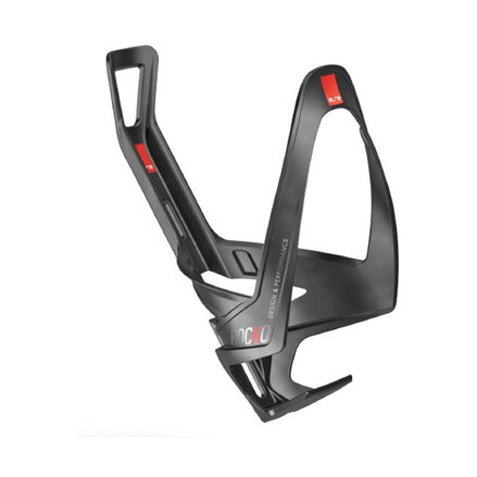ELITE Koszyk ROCKO CARBON czarno/czerwony matowy