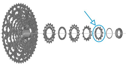 SHIMANO Zębatka 11z LG700 Linkglide SHIMANO Zębatka 11z LG700 Linkglide