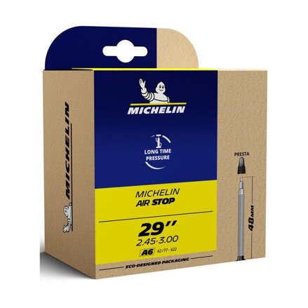 MICHELIN Duša A6 AIRSTOP 29x2.40/3.00 (62/77-622) FV 48mm 363g