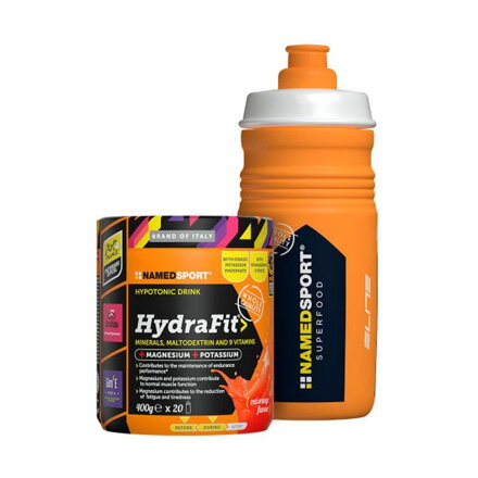 NAMEDSPORT Napój HYDRAFIT czerwony pomarańcz 400g