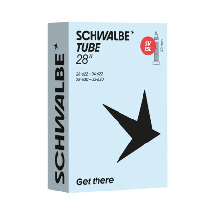 SCHWALBE Dętka SV15L (28/34-622/630) 28x1.10–1.25 SV 40 mm 135 g