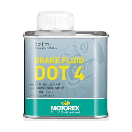MOTOREX Płyn hamulcowy BRAKE FLUID DOT 4 250 ml
