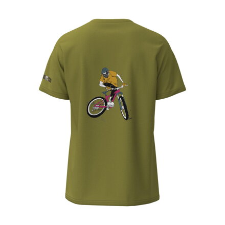 SHIMANO Koszulka SENTIERO LTD khaki MTB
