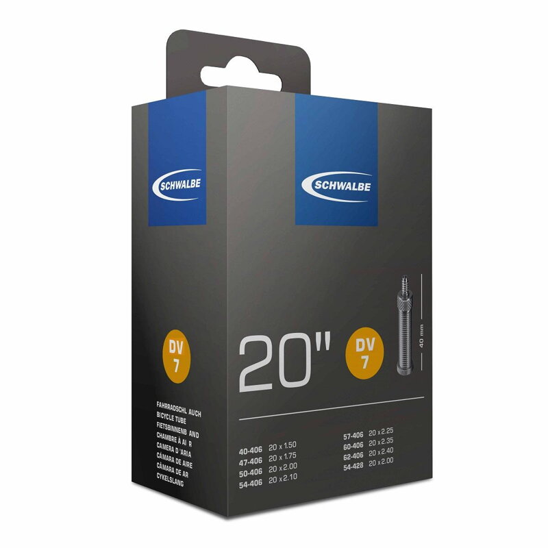 SCHWALBE Dętka DV 720x1.50/2.00 40mm (40/62-406) 145g