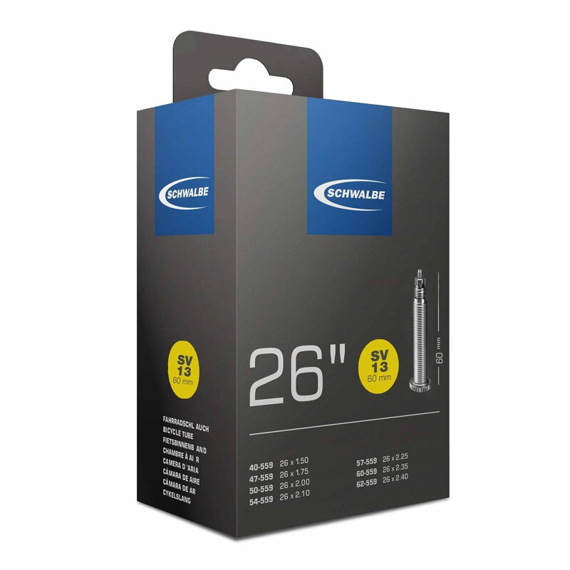 SCHWALBE Dętka SV13 26x1.50/2.50 60mm (40/62 559)