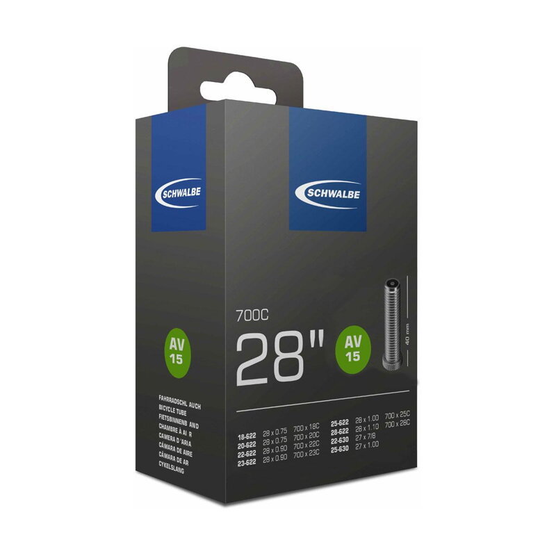 SCHWALBE Dętka AV15 700x18/28C AV 40mm (18/28-622)