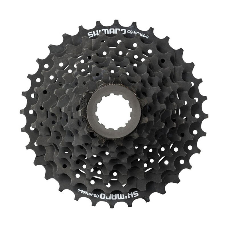 SHIMANO CS-HG200 9-rzędowa 11-32 Kaseta zębów czarna SHIMANO CS-HG200 9-rzędowa 11-32 Kaseta zębów czarna