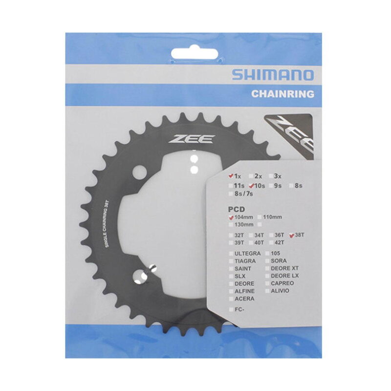 SHIMANO FC-M640 Zębatka 38 zębów ZEE czarny 104mm SHIMANO FC-M640 Zębatka 38 zębów ZEE czarny 104mm
