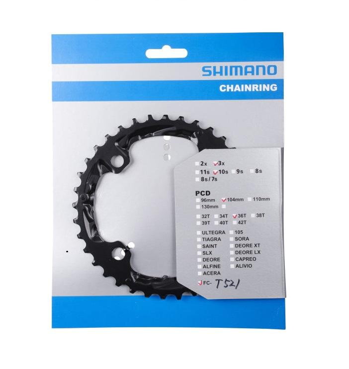 SHIMANO Tarcza DEORE T521 36T SHIMANO Tarcza DEORE T521 36T