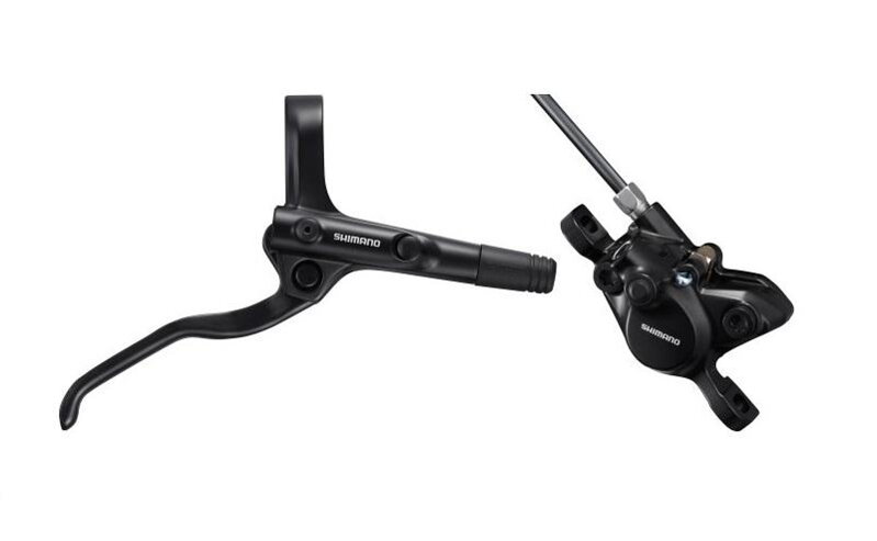 SHIMANO E-MT200 Hamulec tarczowy tylny czarny Post