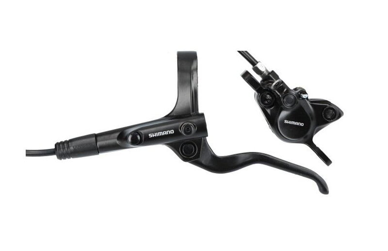 SHIMANO E-MT201 Hamulec tarczowy przedni czarny Post SHIMANO E-MT201 Hamulec tarczowy przedni czarny Post