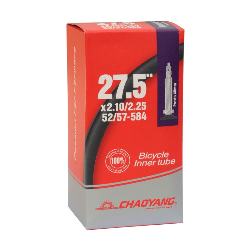 CHAOYANG Dętka 27,5x2,1/2,25 FV48 (52/57-584) CHAOYANG Dętka 27,5x2,1/2,25 FV48 (52/57-584)