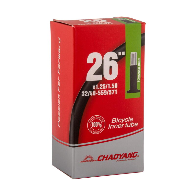 CHAOYANG Dętka 26x1,25/1,5 AV48 (32/40-559/571) CHAOYANG Dętka 26x1,25/1,5 AV48 (32/40-559/571)