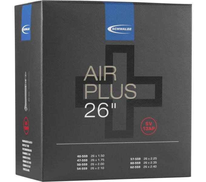 SCHWALBE Dętka AIR PLUS SV13AP 26x1.50/2.50 FV(40/62-559)