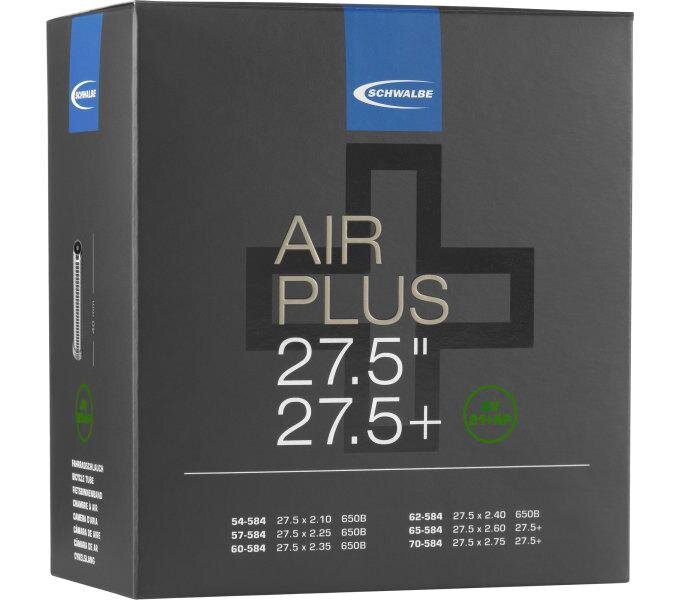 SCHWALBE Dętka AIR PLUS AV21+AP 27.5x2.10/3.00 AV(54/70-584)