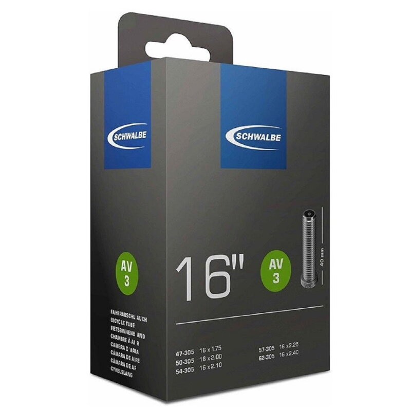 SCHWALBE Dętka AV3 16x1.75/2.10 AV 40mm (47/62-305)