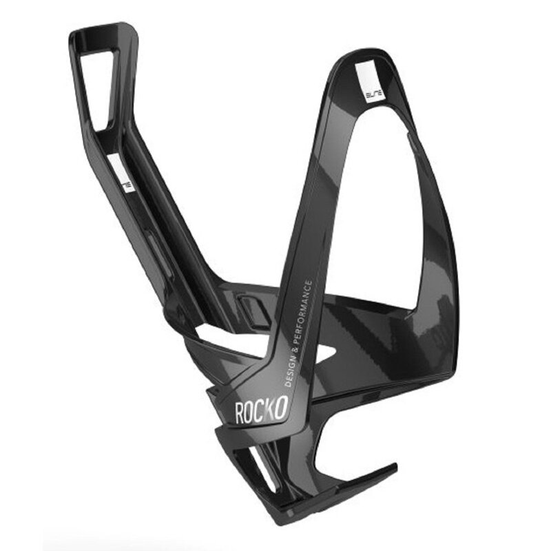 ELITE Koszyk ROCKO CARBON czarno/biały błyszczący ELITE Koszyk ROCKO CARBON czarno/biały błyszczący