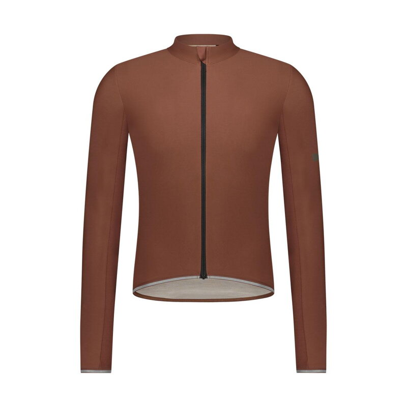 SHIMANO Koszulka EVOLVE MERINO LONG brązowy SHIMANO Koszulka EVOLVE MERINO LONG brązowy