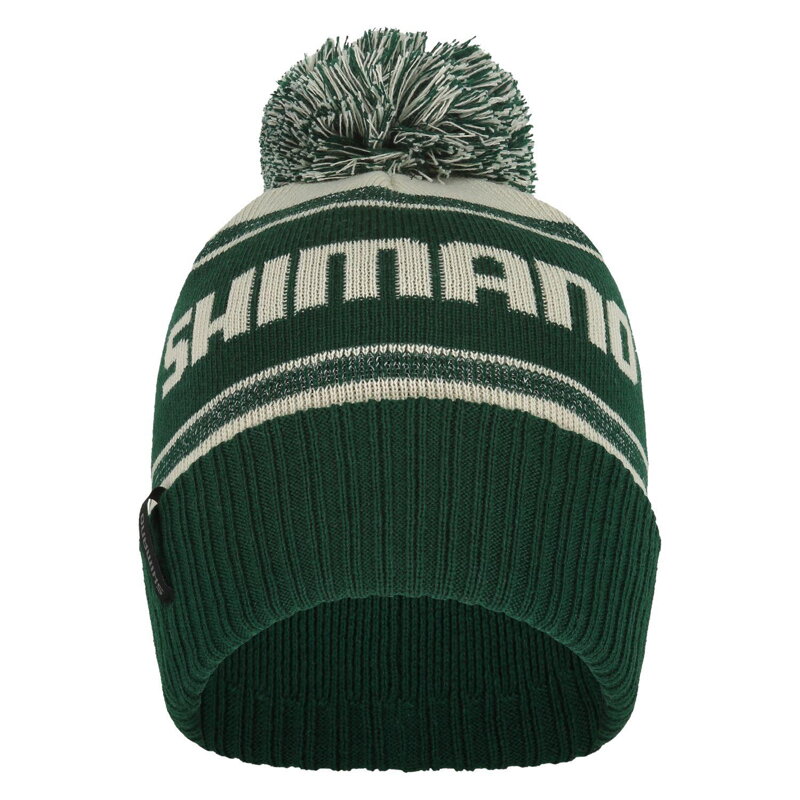 SHIMANO  Czapka YUKI POM zielona