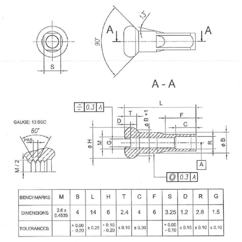 MACH1 Nyple 13G średnica 5.0 srebrne 100szt MACH1 Nyple 13G średnica 5.0 srebrne 100szt