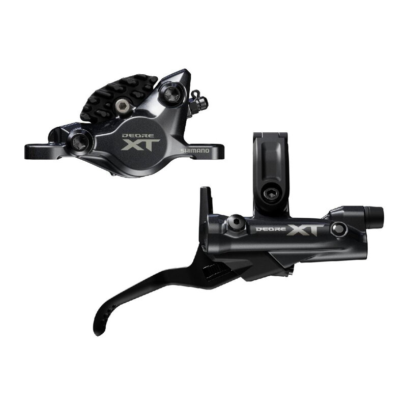SHIMANO Brzda hydr. XT I-M8200 zadná čierna Post Mount 1700mm had.+plat. G05A