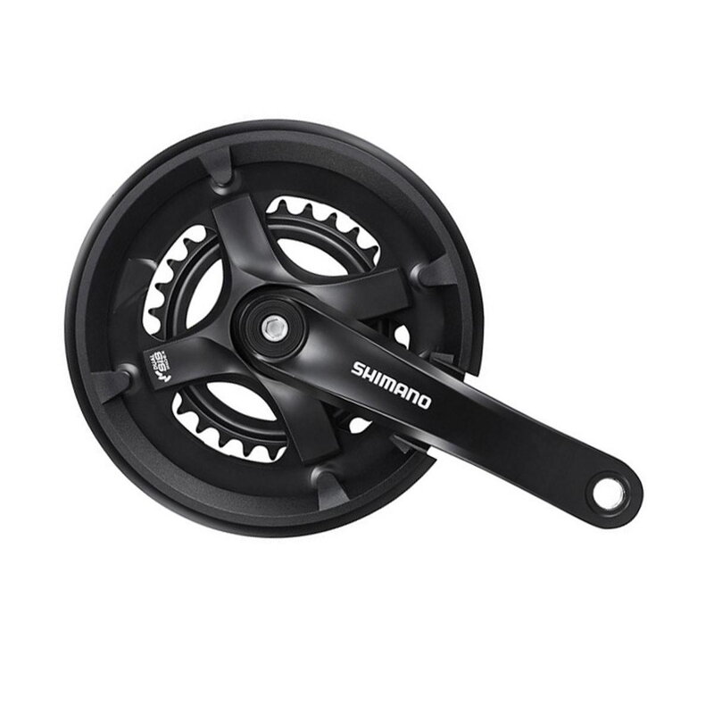SHIMANO Stred TY501 175mm 46x30, 6/7/8-k. čierny s krytom