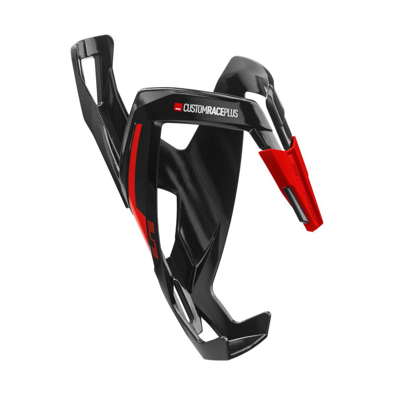 ELITE Koszyk CUSTOM RACE PLUS czarno/czerwony błyszczący ELITE Koszyk CUSTOM RACE PLUS czarno/czerwony błyszczący