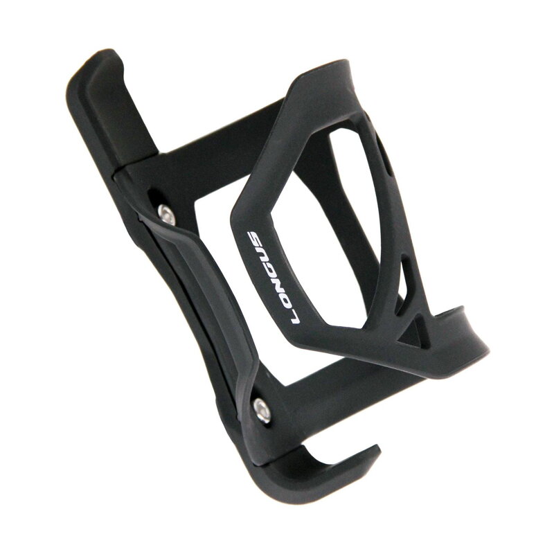 LONGUS Košík na fľašu DUALSIDE čierny plast LNEW