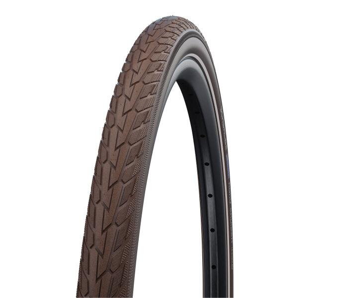 SCHWALBE Plášť ROAD CRUISER 700x40C (42-622) 50EPI 705g TwinSkin K-Guard SBC hnedý reflex