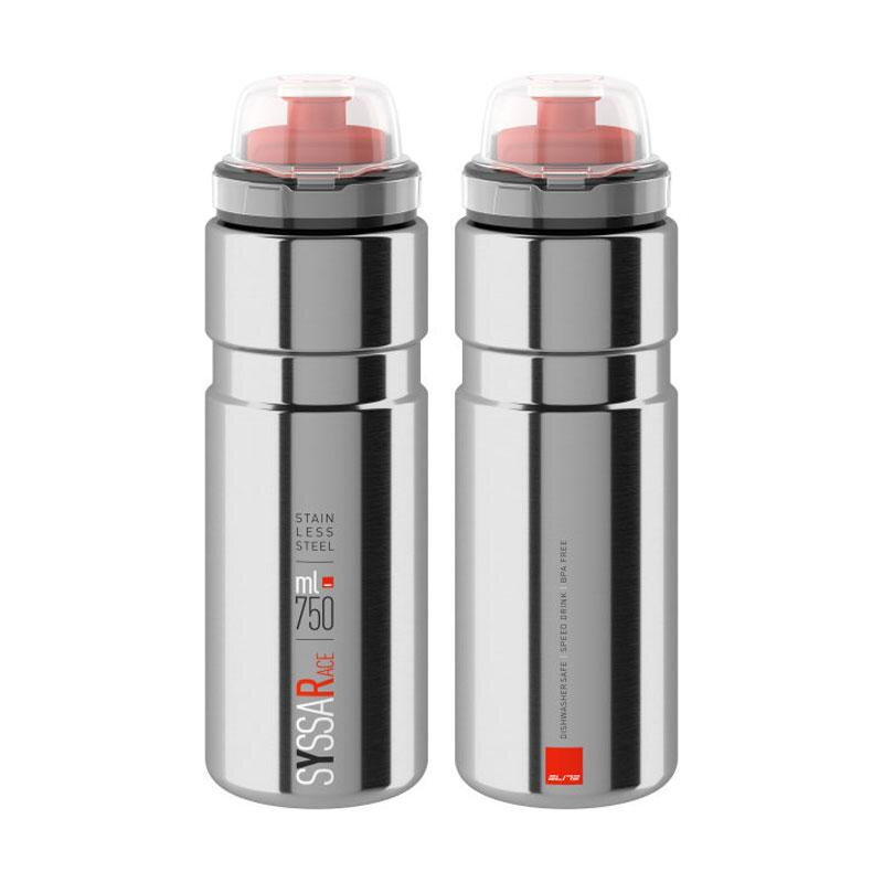 ELITE Bidon SYSSA RACE 750 srebrna