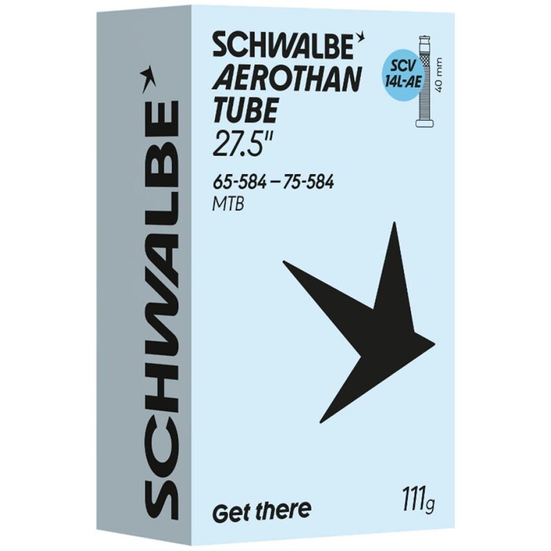 SCHWALBE Duša AEROTHAN TUBE SCV14L-AE (65/75-584) SCV 40mm 111g TPU