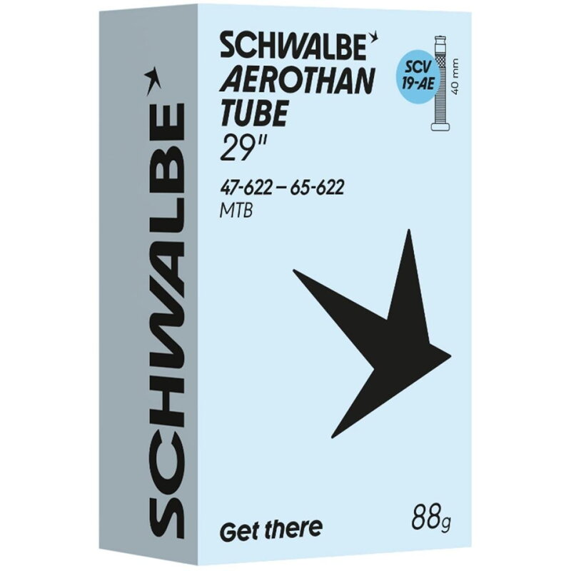 SCHWALBE Duša AEROTHAN TUBE SCV19-AE (47/65-622) SCV 40mm 88g TPU