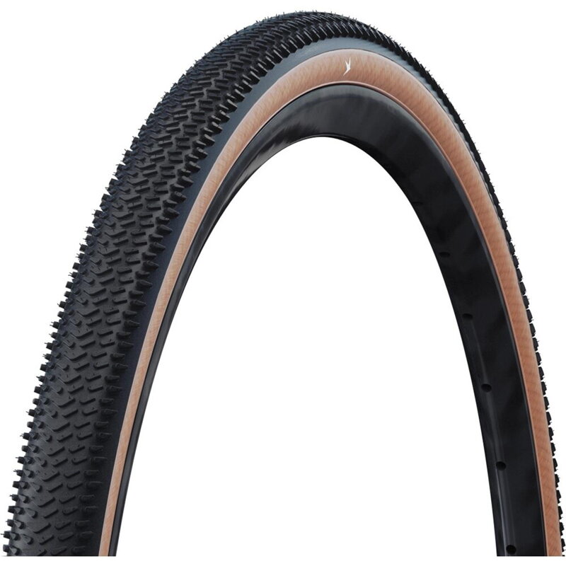 SCHWALBE Plášť G-ONE R PRO 700x45C (45-622) 67EPI 545g TLR Evo V-Guard RACE PRO Addix Race hnedý bok skladací