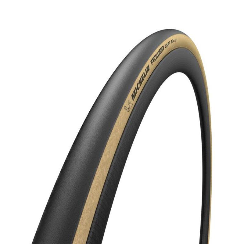 MICHELIN Opona POWER CUP 700x28C 4x120TPI brązowy