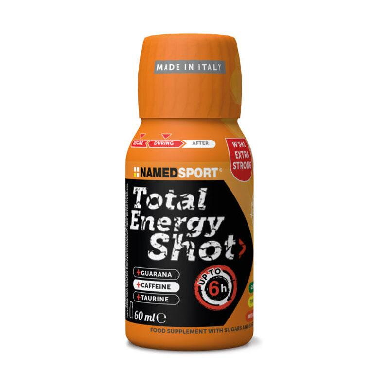 NAMEDSPORT Napój TOTAL ENERGY SHOT pomarańcz z