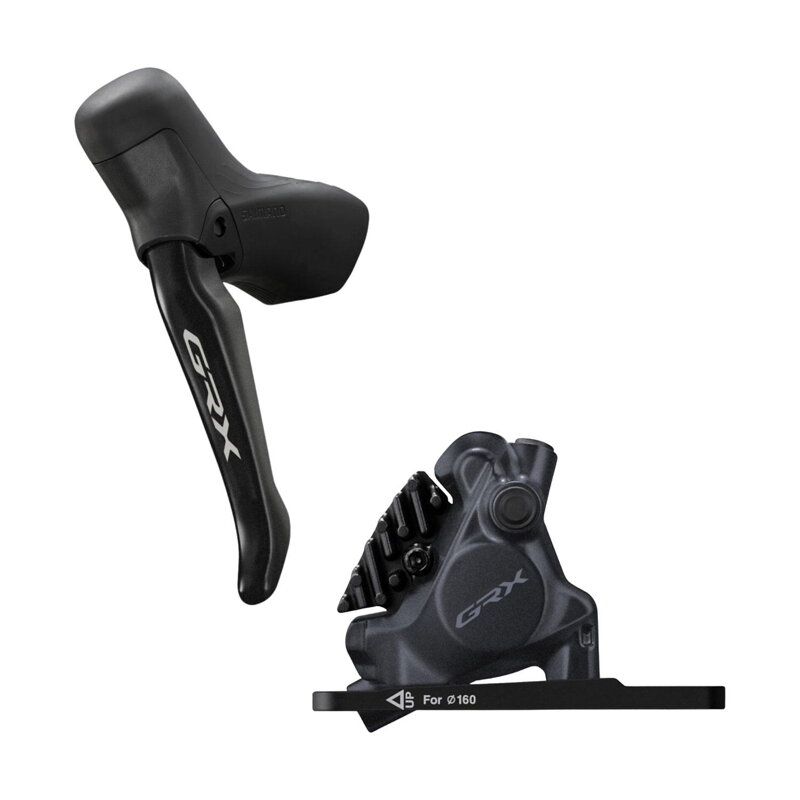 SHIMANO Dual control GRX BL-RS717/BR-RX410F lewy 1x Di2 przerzutki/hamulec hydrauliczny